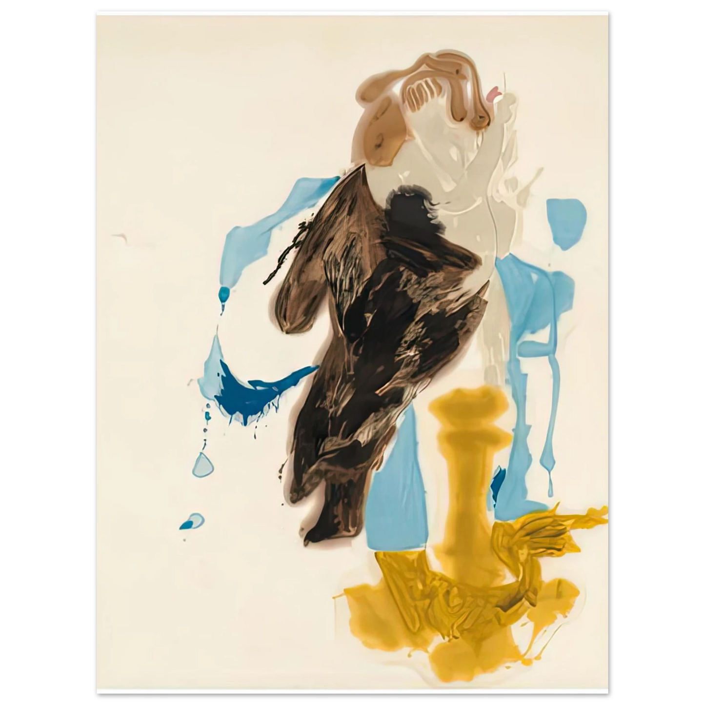 Helen Frankenthaler - After Rubens, 1961- Wall Art - 21x29.7 cm / 8x12" - Fine Art Poster-canvas - -