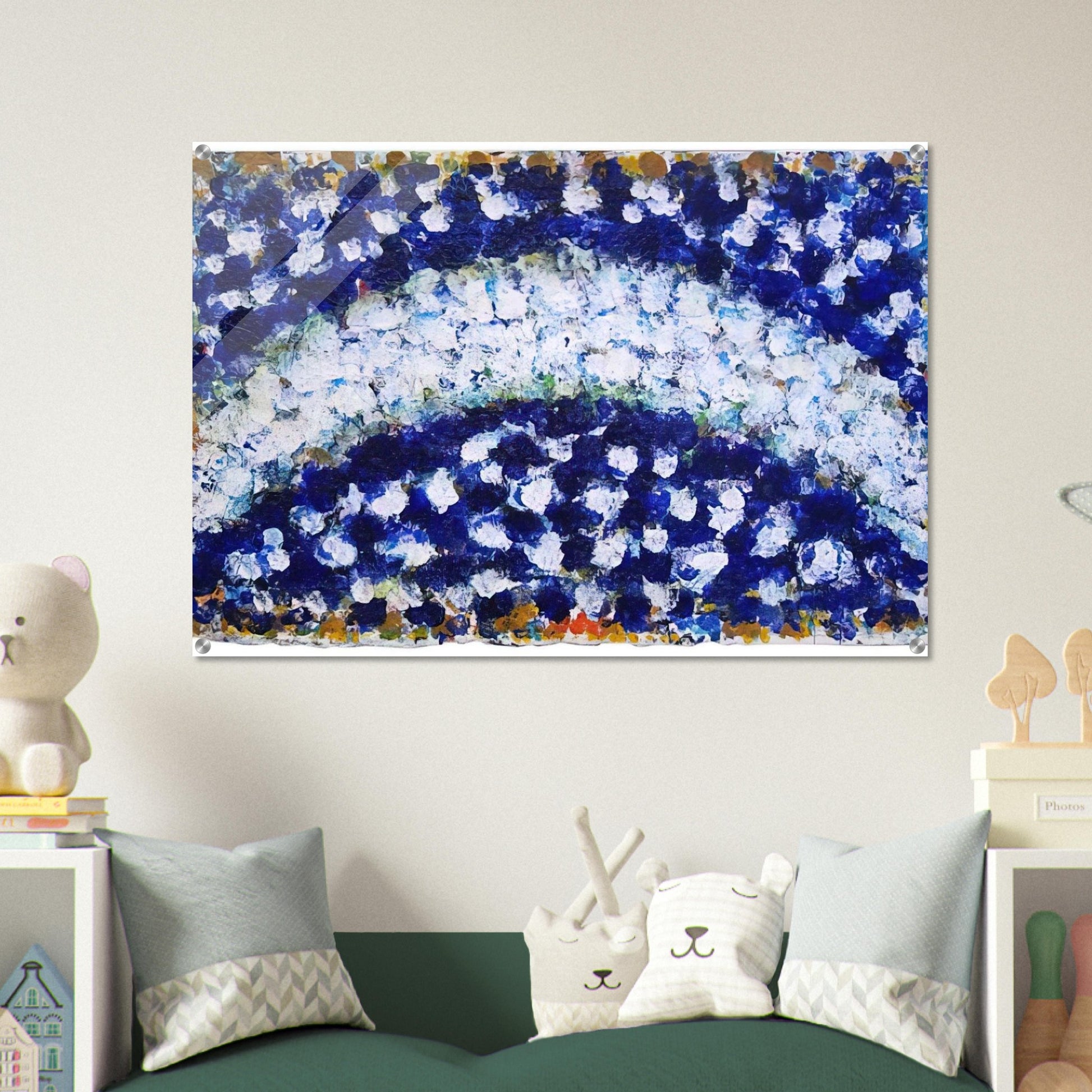 Intensive Crescent - 1985 - Richard Pousette-Dart Acrylic Print - 70x100 cm / 28x40″ inches