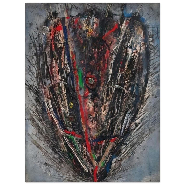 Wols - La flamme - 1947  75x100 cm / 30x40inches Fine Art Poster
