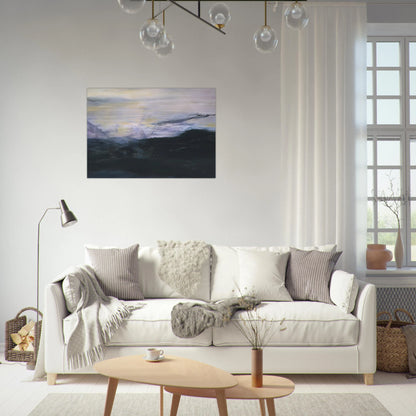 15 02 2001 2001 - Zao Wou-Ki Brushed Aluminum Print - 70x100 cm / 28x40 inches | Zao Wou-Ki Aluminum Print | Zao Wou-Ki Prints