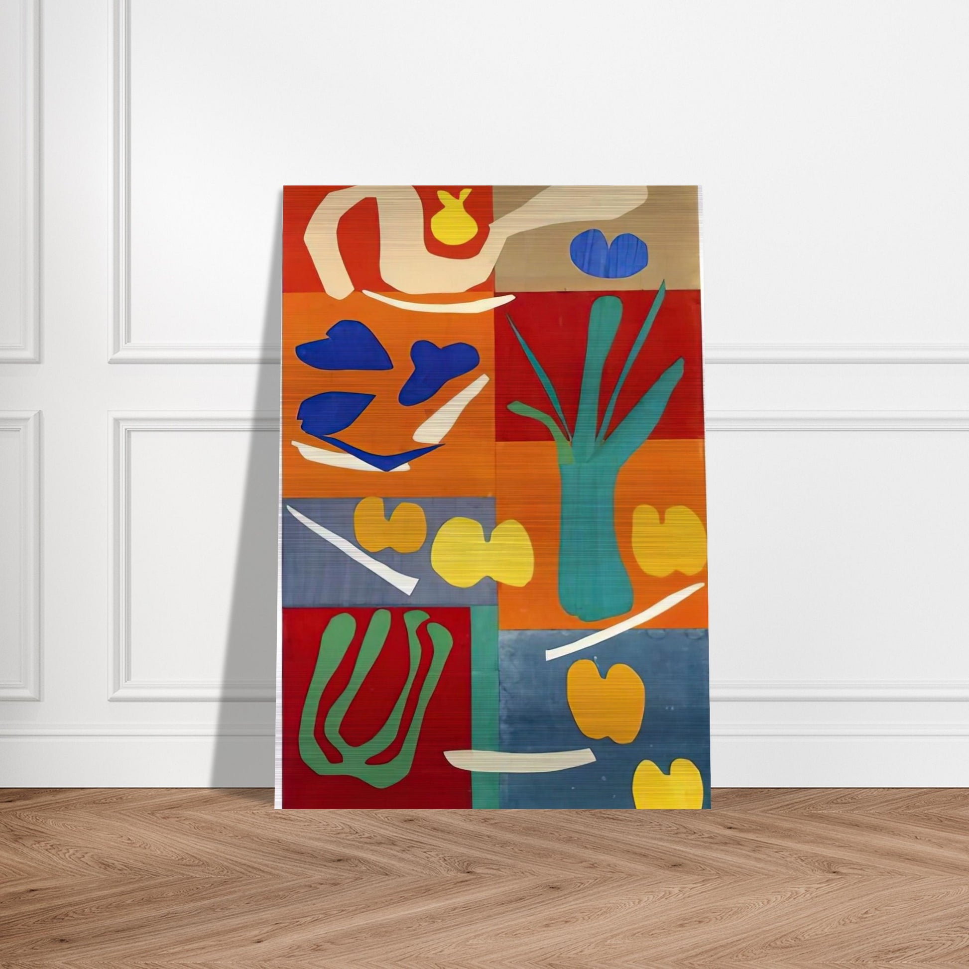VEGETABLES 1952 - Henri Matisse Brushed Aluminum Print - 70x100 cm / 28x40 inches | Henri Matisse Aluminum Print | Henri Matisse Prints