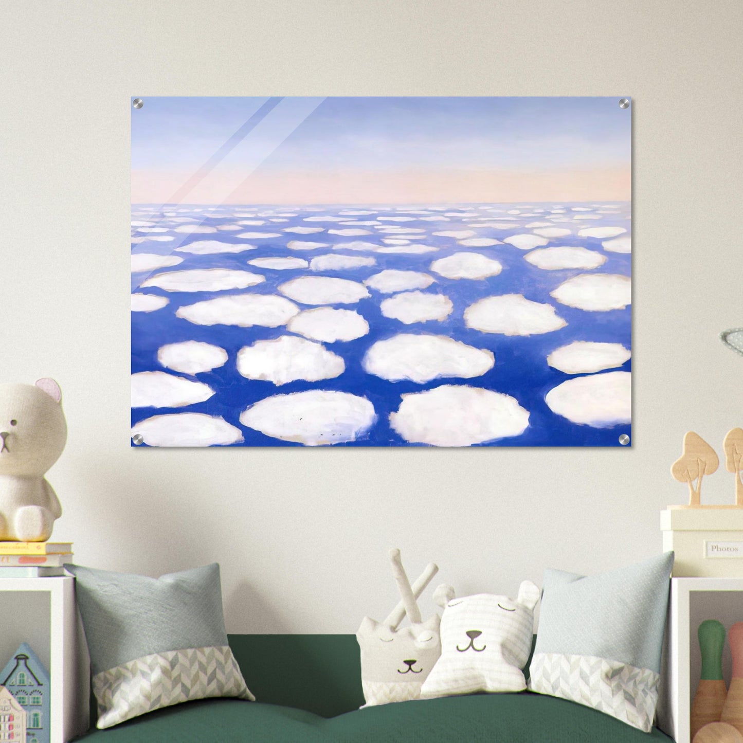 Above the Clouds I - Georgia O'Keeffe Acrylic Print - 70x100 cm / 28x40″ inches