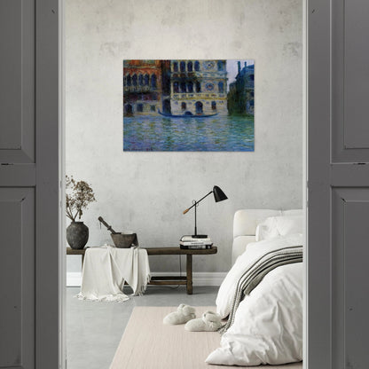 Palazzo Dario - claude monet Brushed Aluminum Print - 70x100 cm / 28x40 inches | claude monet Aluminum Print | claude monet Prints