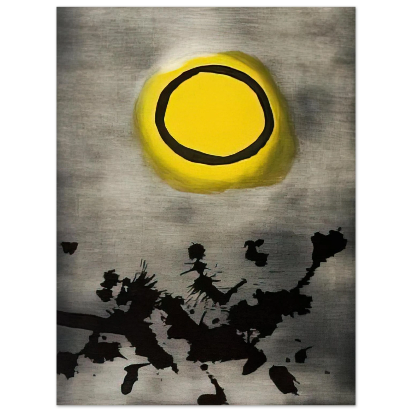 Adolph Gottlieb - Untitled - 1972  75x100 cm / 30x40inches Fine Art Poster