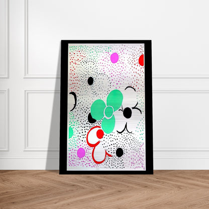 COMPOSITION - Sonia Delaunay Brushed Aluminum Print - 70x100 cm / 28x40 inches | Sonia Delaunay Aluminum Print | Sonia Delaunay Prints
