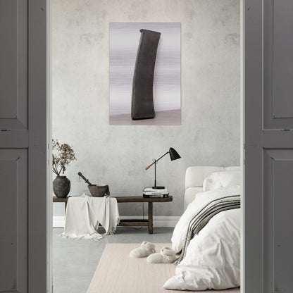 CHUNK 1967 - Richard Serra Brushed Aluminum Print - 70x100 cm / 28x40 inches | Richard Serra Aluminum Print | Richard Serra Prints