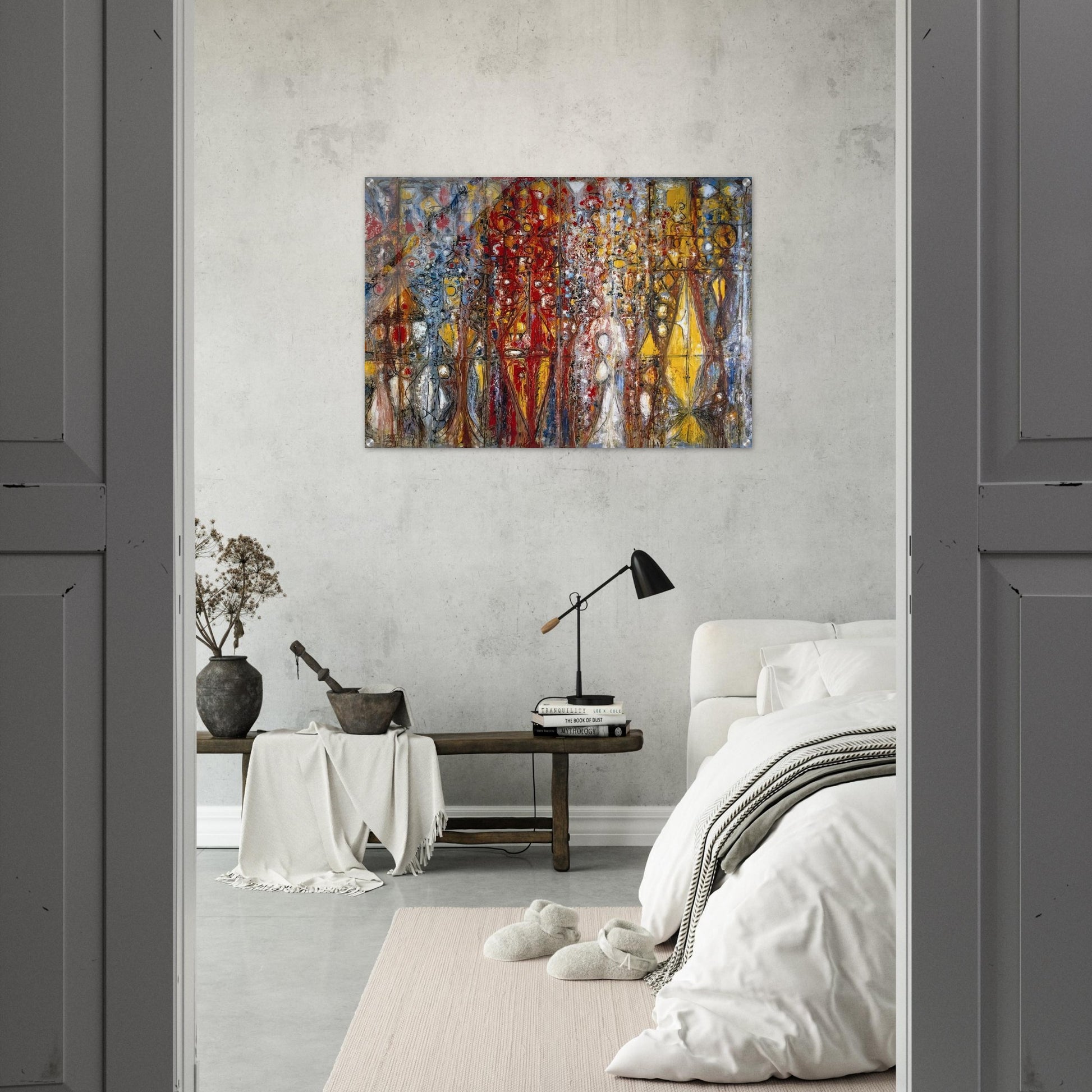 Blood Wedding - Richard Pousette-Dart Acrylic Print - 70x100 cm / 28x40″ inches