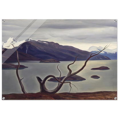 Admiralty Sound, Tierra Del Fuego - Rockwell Kent Acrylic Print - 70x100 cm / 28x40″ inches | Rockwell Kent Wall Art | Rockwell Kent Prints