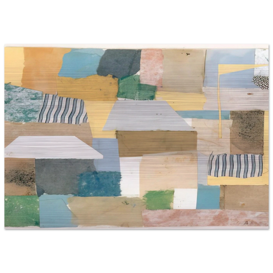 Number 653 - Abstract Expressionism - Anne Ryan Brushed Aluminum Print - 70x100 cm / 28x40 inches | Anne Ryan Aluminum Print | Anne Ryan Prints