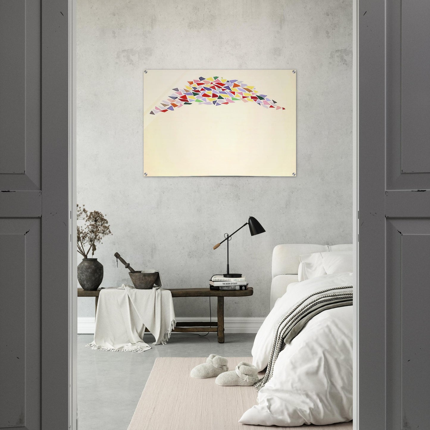 Texas Arch I - Post-Painterly Abstraction - Robert Goodnough Acrylic Print - 70x100 cm / 28x40″ inches