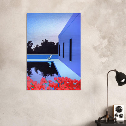 Longs for Summer - Hiroshi Nagai Brushed Aluminum Print - 70x100 cm / 28x40 inches | Hiroshi Nagai Aluminum Print | Hiroshi Nagai Prints