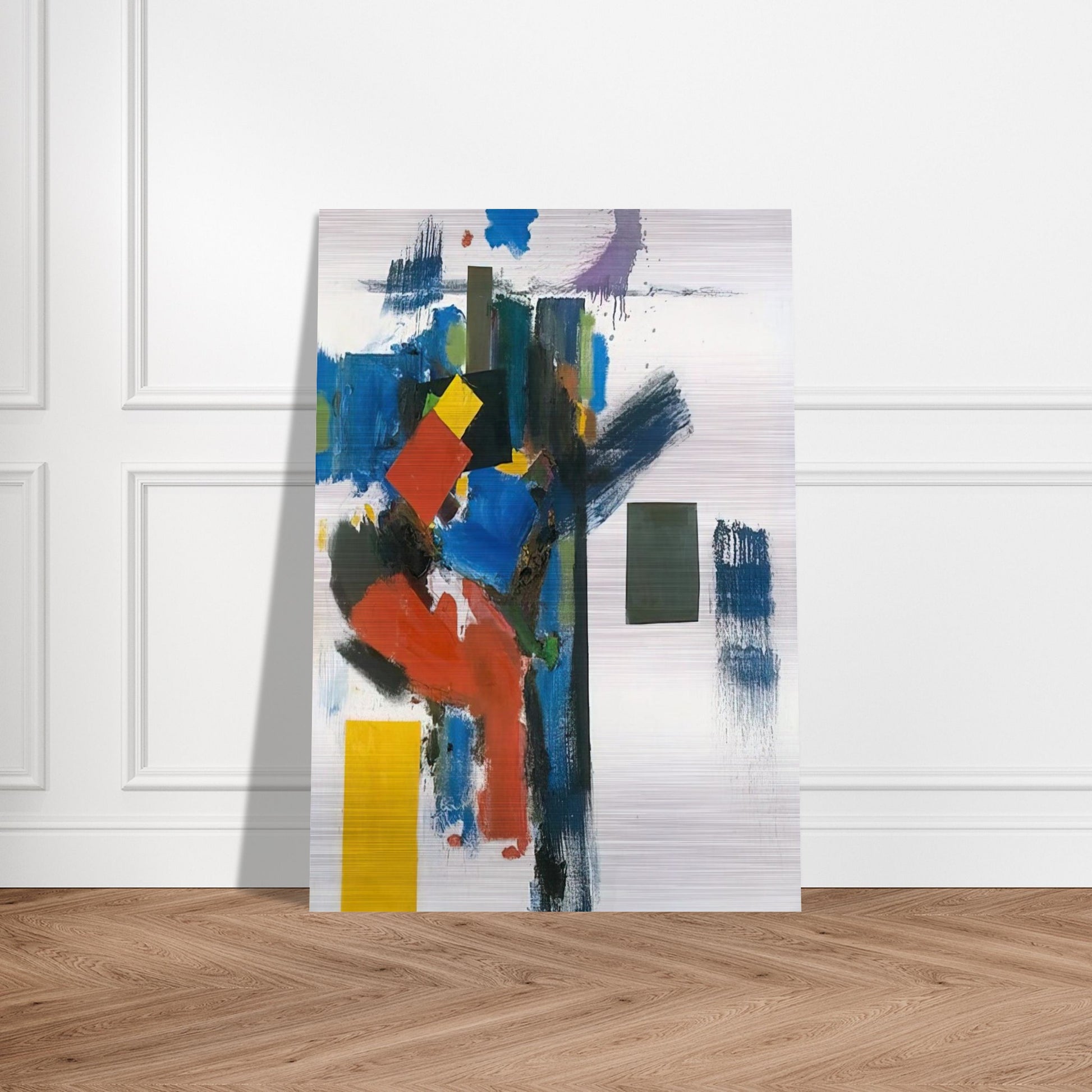 Heraldic Call - Hans Hofmann Brushed Aluminum Print - 70x100 cm / 28x40 inches | Hans Hofmann Aluminum Print | Hans Hofmann Prints