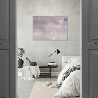 ABSTRACTO EN GRISES Y AZULES 1956 - Luis Feito Brushed Aluminum Print - 70x100 cm / 28x40 inches | Luis Feito Aluminum Print | Luis Feito Prints