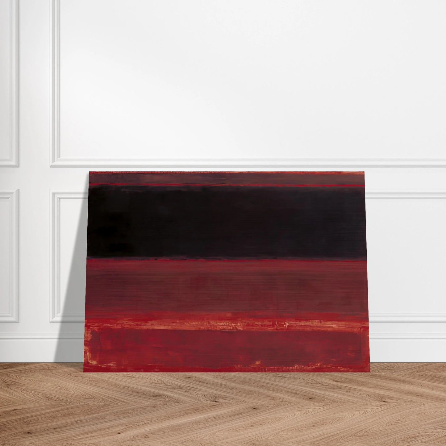 Four Darks in Red - 1958 - Mark Rothko Brushed Aluminum Print - 70x100 cm / 28x40 inches | Mark Rothko Aluminum Print | Mark Rothko Prints