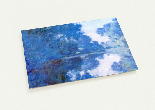Morning on the Seine By claude monet Pack of 10 Post Cards | claude monet Post Cards | A6 (10.5 x 14.8 cm) - 4.1 x 5.8 inches
