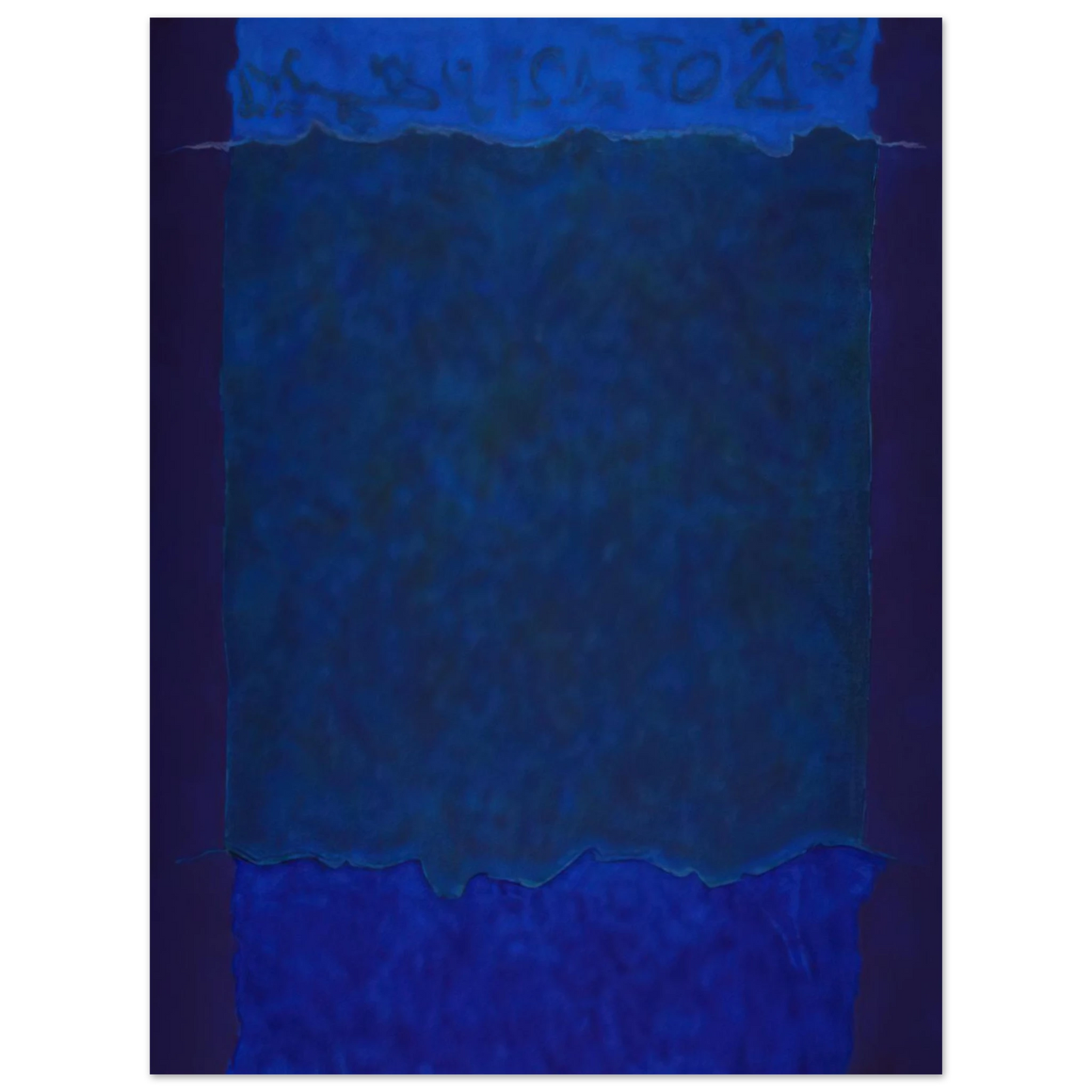 Theodoros Stamos - Infinity Fields, Lefkada Series - 1980  75x100 cm / 30x40inches Fine Art Poster