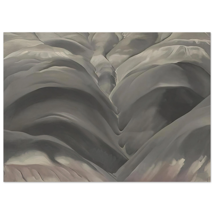 Georgia O'Keeffe - Black Place I Fine Art Poster