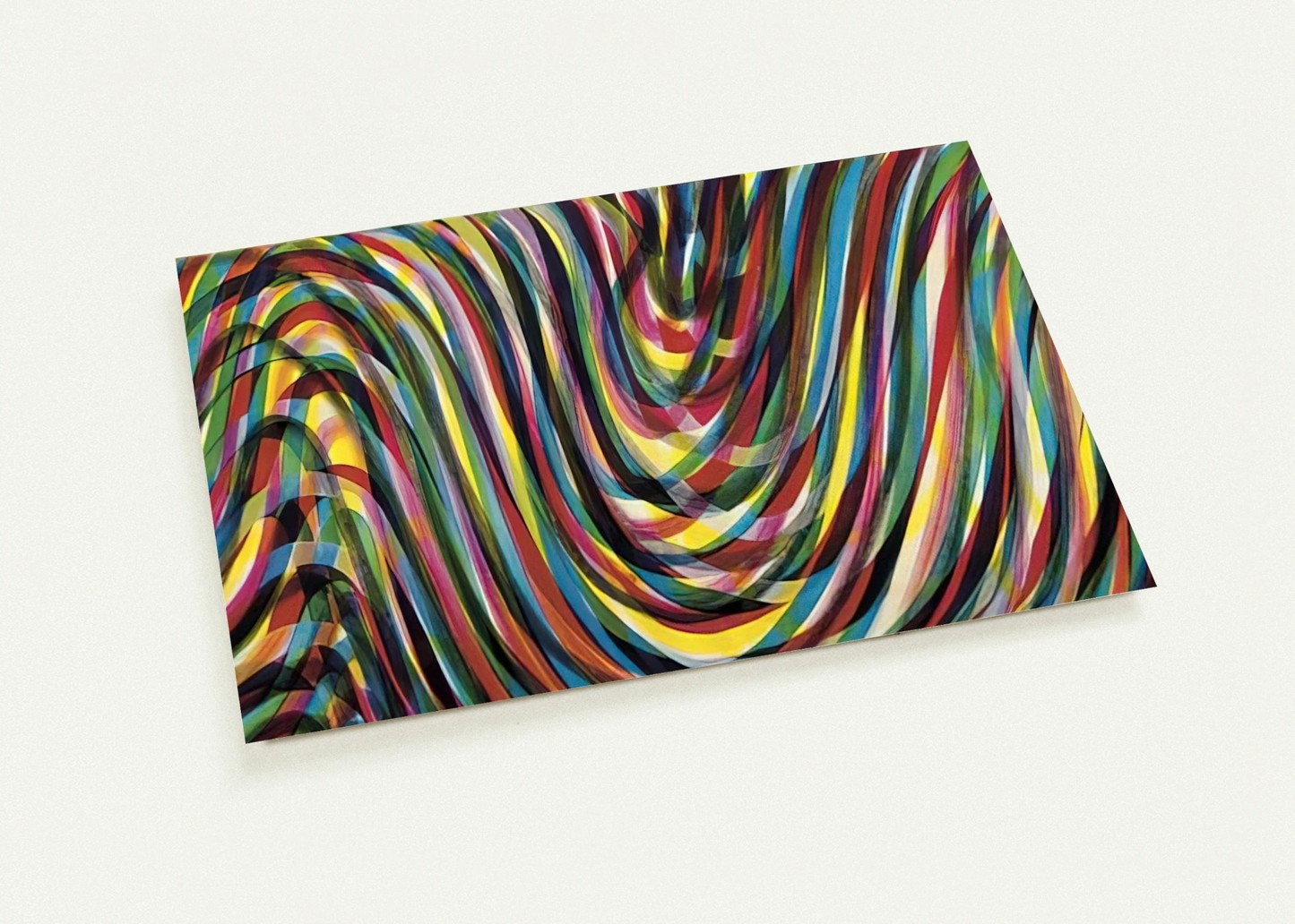 Horizontal Wavy Lines By Sol LeWitt Pack of 10 Post Cards | Sol LeWitt Post Cards | A6 (10.5 x 14.8 cm) - 4.1 x 5.8 inches