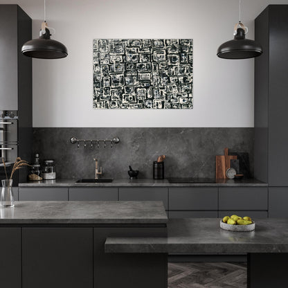 White Squares - Lee Krasner Acrylic Print - 70x100 cm / 28x40″ inches