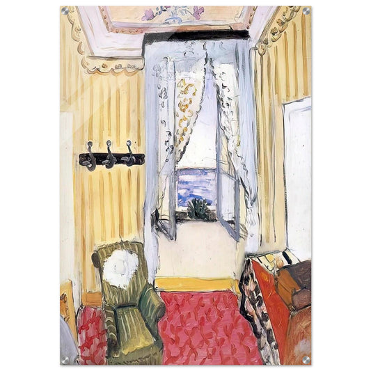 MY ROOM AT THE BEAU RIVAGE 1918 - Henri Matisse Acrylic Print - 70x100 cm / 28x40″ inches | Henri Matisse Wall Art | Henri Matisse Prints