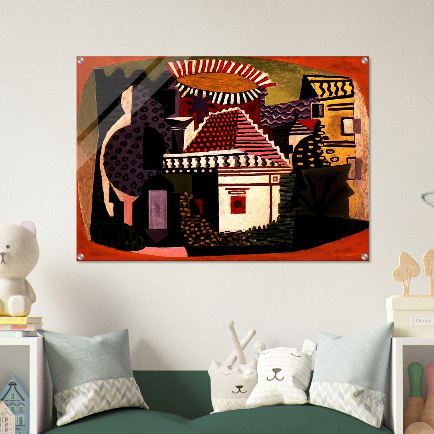 Landscape of Juan-les-Pins - Pablo Picasso Acrylic Print - 70x100 cm / 28x40″ inches