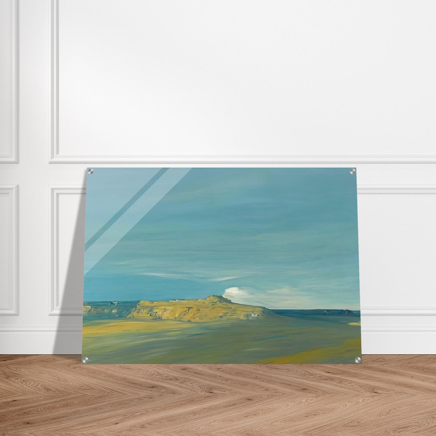 Oraibi, Hopi village, Arizona - Tonalism - Xavier Martinez Acrylic Print - 70x100 cm / 28x40″ inches