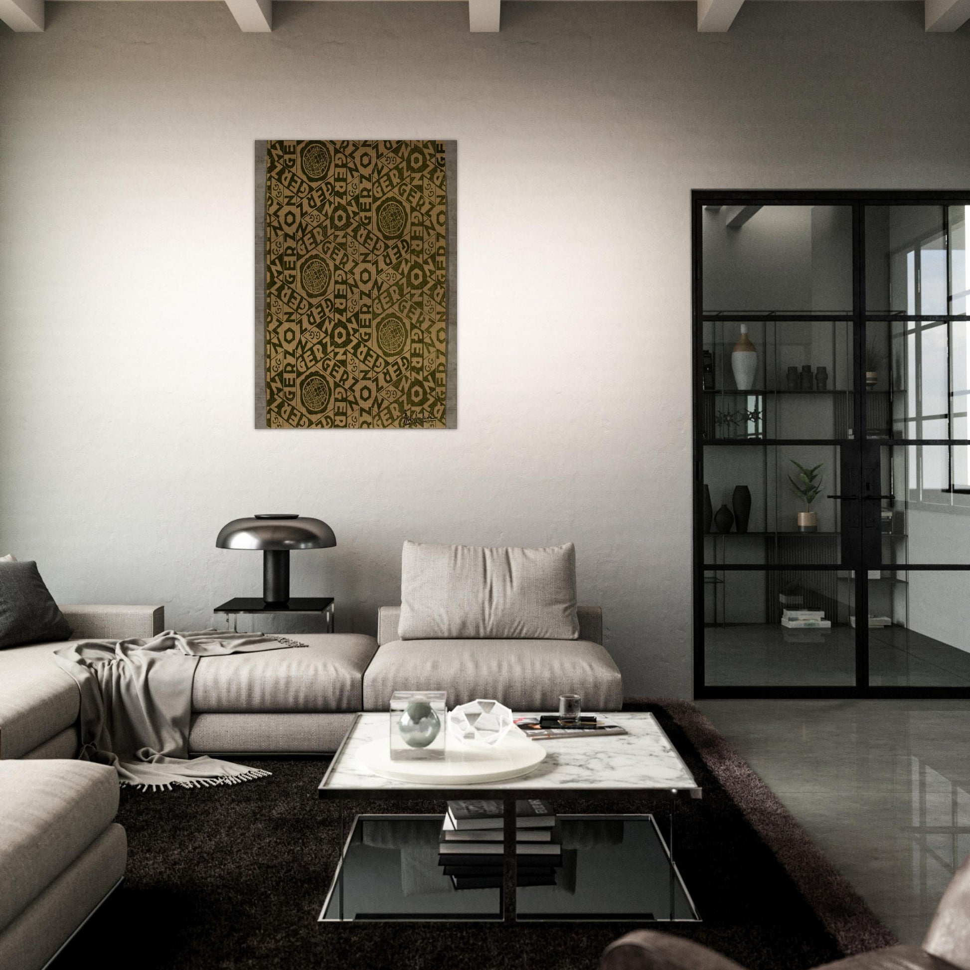ESCHER (19) - MC Escher Brushed Aluminum Print - 70x100 cm / 28x40 inches | MC Escher Aluminum Print | MC Escher Prints