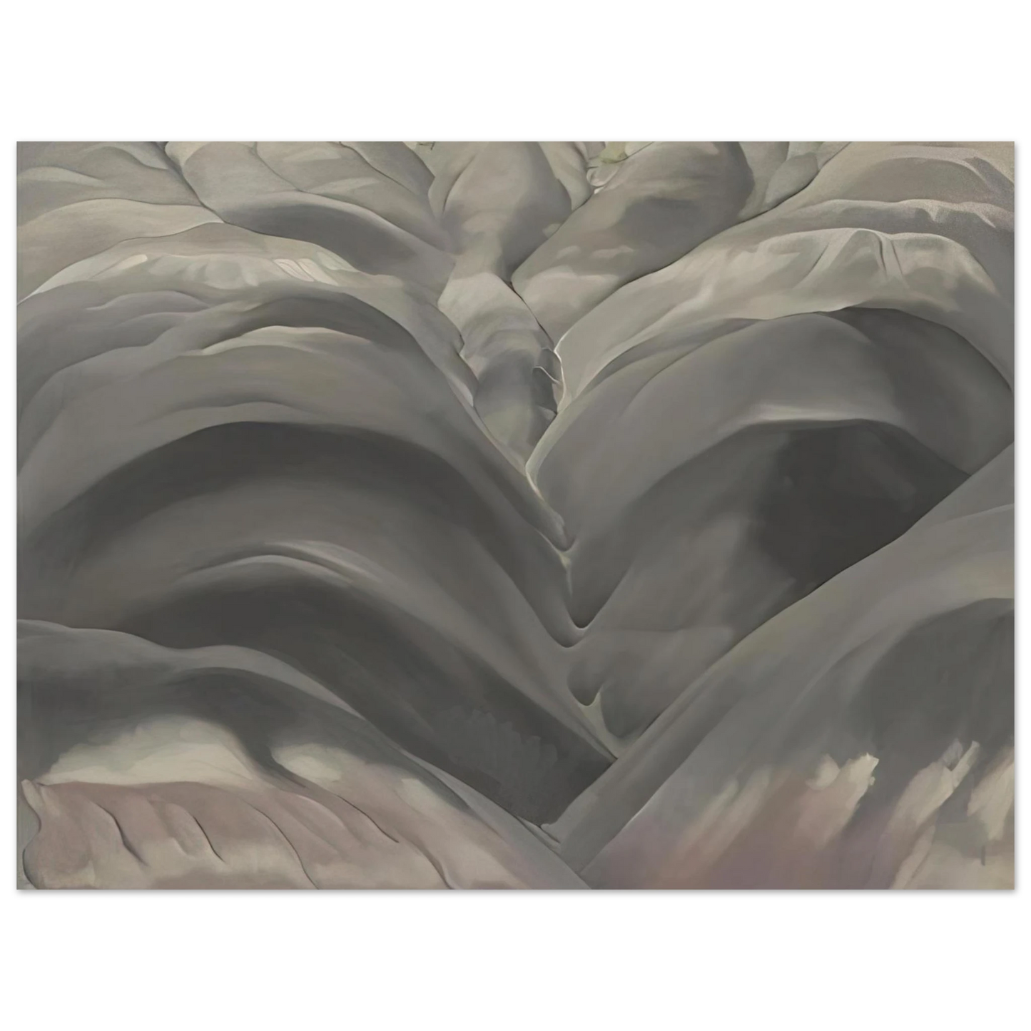 Georgia O'Keeffe - Black Place I Fine Art Poster