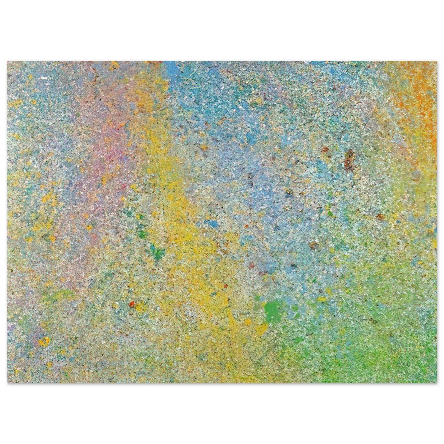 Walasse Ting - Milky Way - 1966  75x100 cm / 30x40inches Fine Art Poster