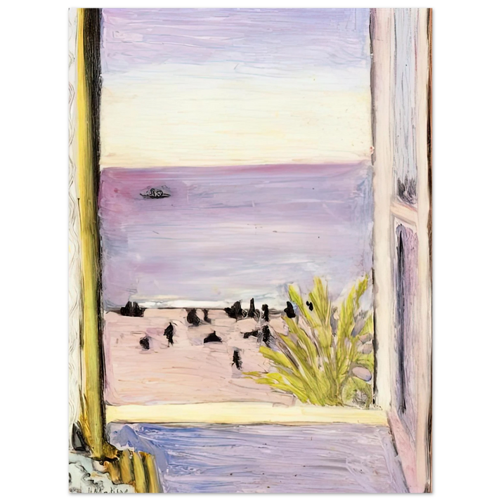 Henri Matisse - THE OPEN WINDOW 1921  75x100 cm / 30x40inches Fine Art Poster