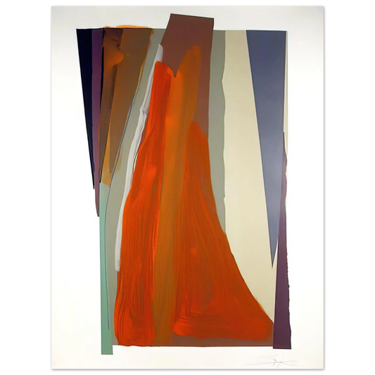 Larry Zox - Untitled 9 - 1979  75x100 cm / 30x40inches Fine Art Poster