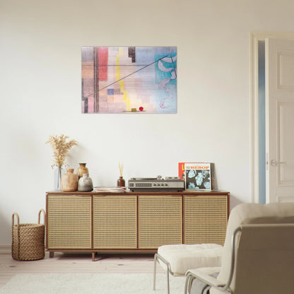 Die Kontraste - Abstract Art - Johannes Itten Brushed Aluminum Print - 70x100 cm / 28x40 inches | Johannes Itten Aluminum Print | Johannes Itten Prints