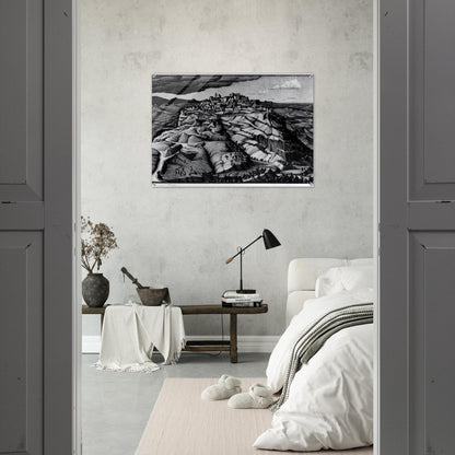 SANTA SEVERINA CALABRIA FEBRUARY 1931 1931 - MC Escher Acrylic Print - 70x100 cm / 28x40″ inches | MC Escher Wall Art | MC Escher Prints