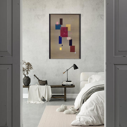 THREE RECTANGLES 1930 - Wassily Kandinsky Brushed Aluminum Print - 70x100 cm / 28x40 inches | Wassily Kandinsky Aluminum Print | Wassily Kandinsky Prints
