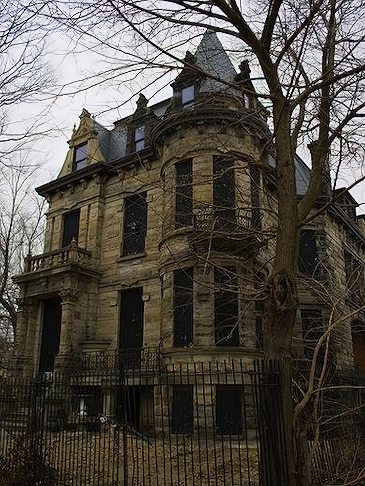 Franklin Castle Ohio City Art Print | Premium Fine Art Print | RedKalion
