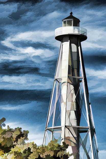 Gasparilla Island Lights Art Print | RedKalion