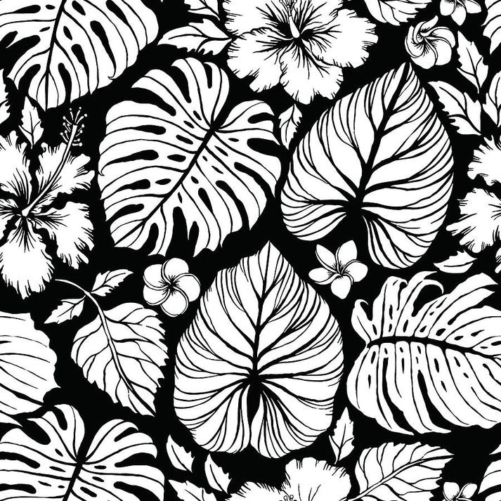 Hawaiian Shirt Pattern Art Print | RedKalion