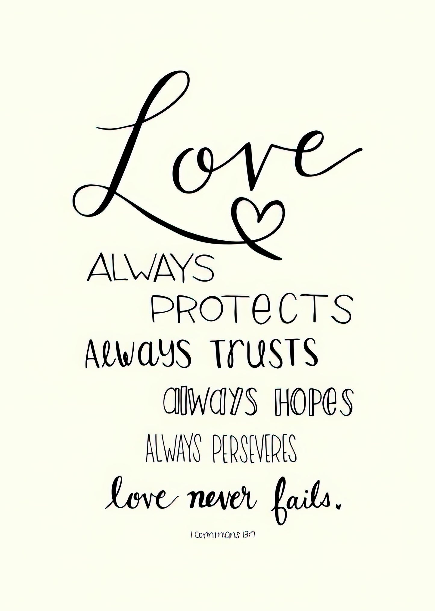 Love Always Art Print | Premium Fine Art Reproduction | RedKalion