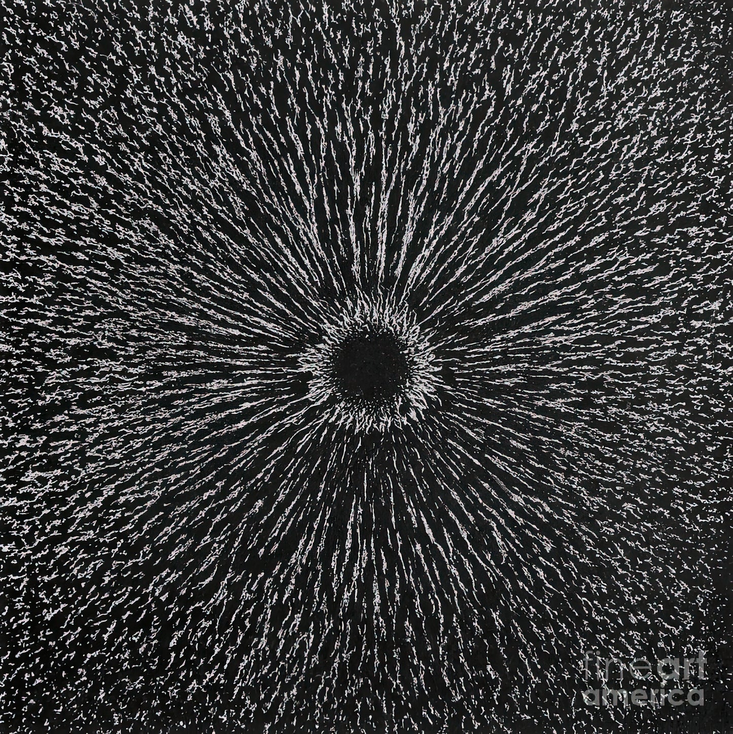 Pictures of a Magnetic Field: Magnetism #3 Fine Art Print | RedKalion