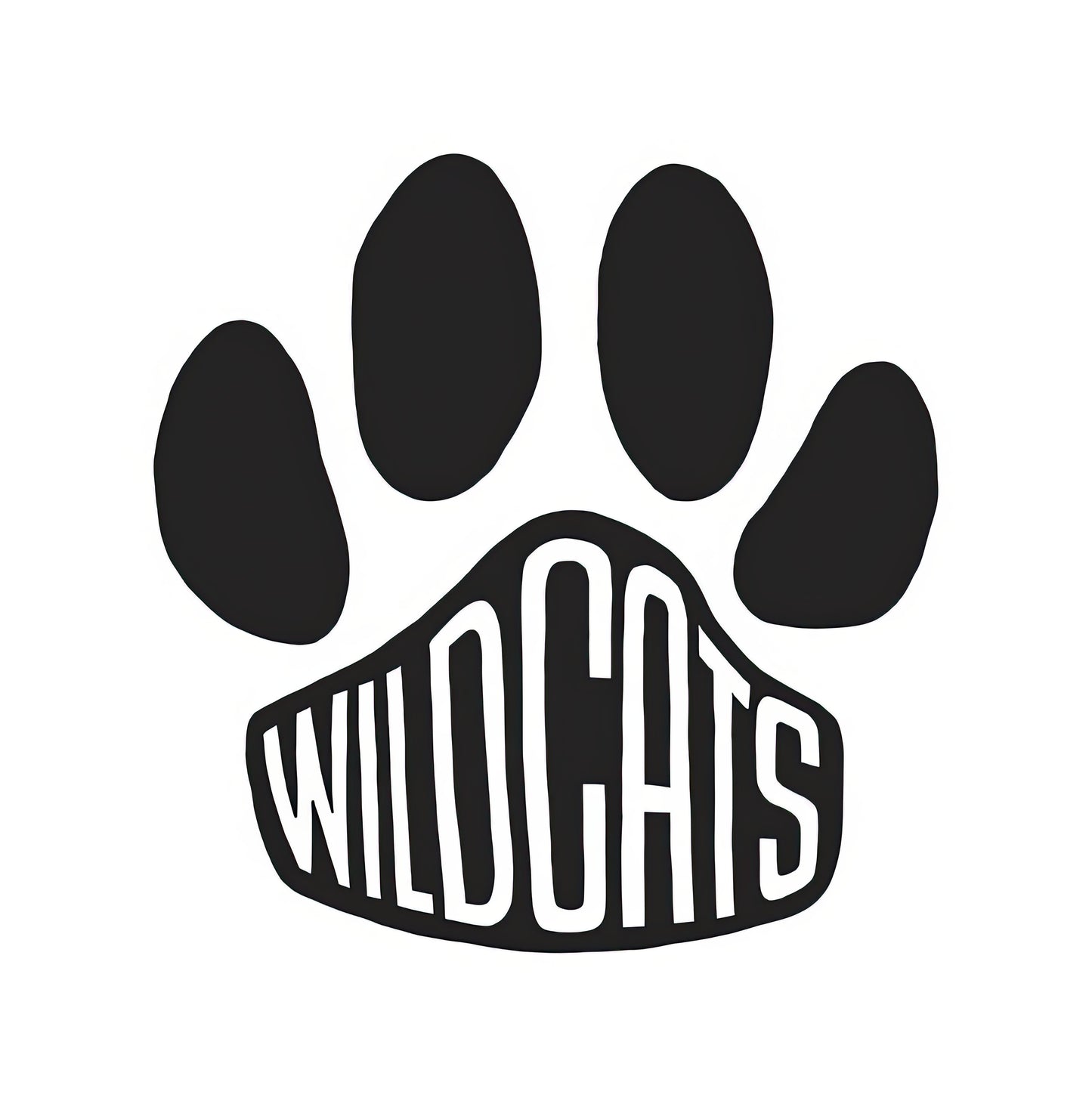 Wildcat Paw Print #1 Fine Art Print | RedKalion