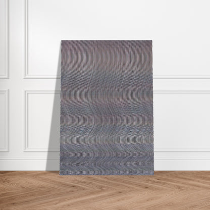 FALL 1963 - Bridget Riley Brushed Aluminum Print - 70x100 cm / 28x40 inches | Bridget Riley Aluminum Print | Bridget Riley Prints