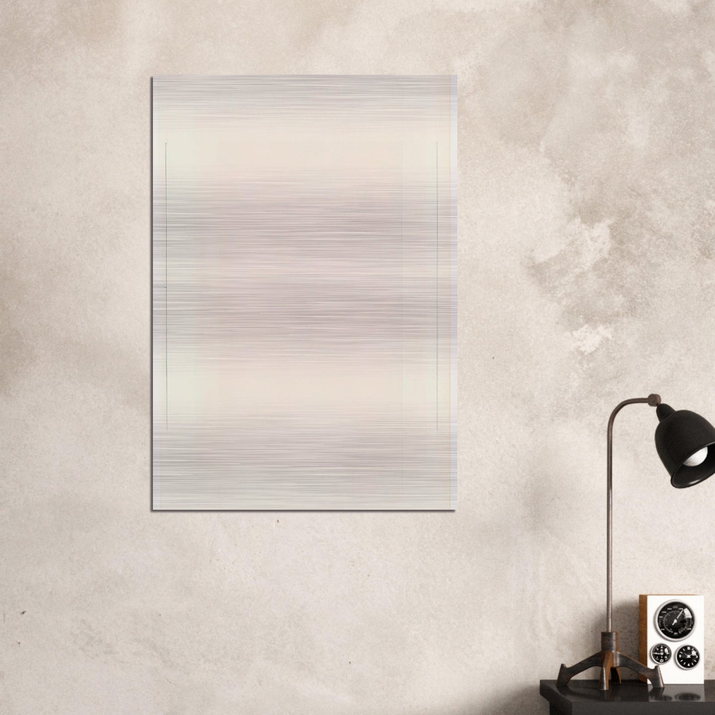 Red Bird - Agnes Martin Brushed Aluminum Print - 70x100 cm / 28x40 inches | Agnes Martin Aluminum Print | Agnes Martin Prints