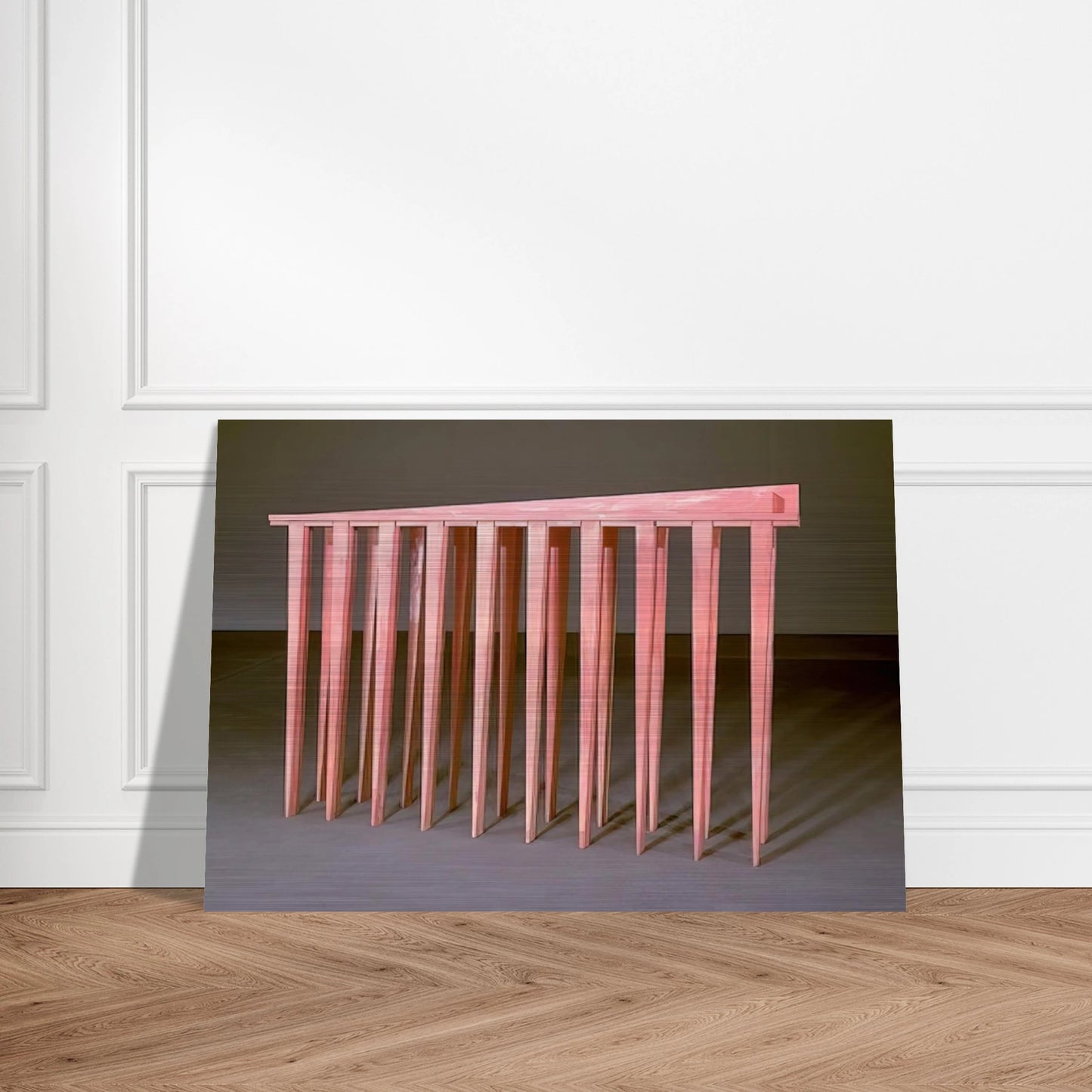 THE BLIND LEADING THE BLIND 1949 - Louise Bourgeois Brushed Aluminum Print - 70x100 cm / 28x40 inches | Louise Bourgeois Aluminum Print | Louise Bourgeois Prints