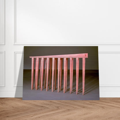 THE BLIND LEADING THE BLIND 1949 - Louise Bourgeois Brushed Aluminum Print - 70x100 cm / 28x40 inches | Louise Bourgeois Aluminum Print | Louise Bourgeois Prints