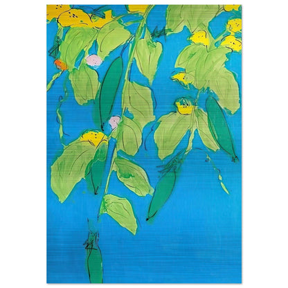 Summer Days - 2008 - Walasse Ting Brushed Aluminum Print - 70x100 cm / 28x40 inches | Walasse Ting Aluminum Print | Walasse Ting Prints