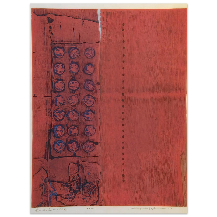 Hiroyuki Tajima - Benibe B - 1961  75x100 cm / 30x40inches Fine Art Poster