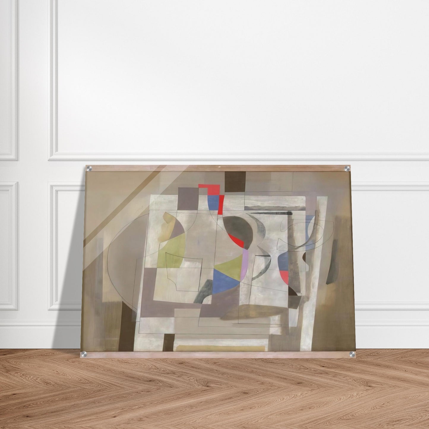 Feb 2-54 - 1954 - Ben Nicholson Acrylic Print - 70x100 cm / 28x40″ inches