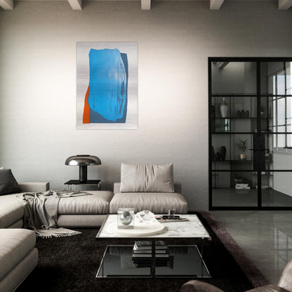 Moro II - 1981 - Larry Zox Brushed Aluminum Print - 70x100 cm / 28x40 inches | Larry Zox Aluminum Print | Larry Zox Prints