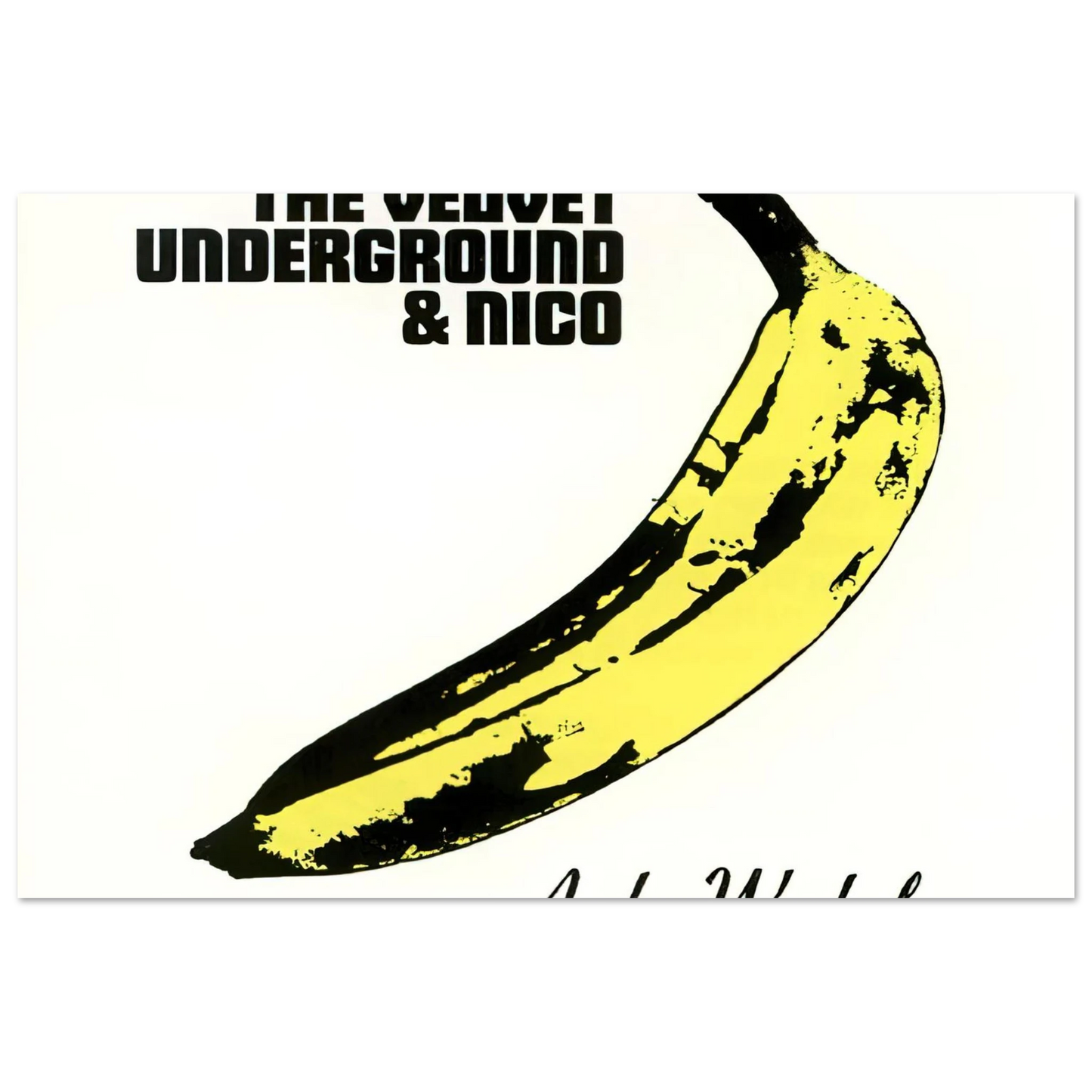 Andy Warhol - Velvet Underground & Nico Fine Art Poster