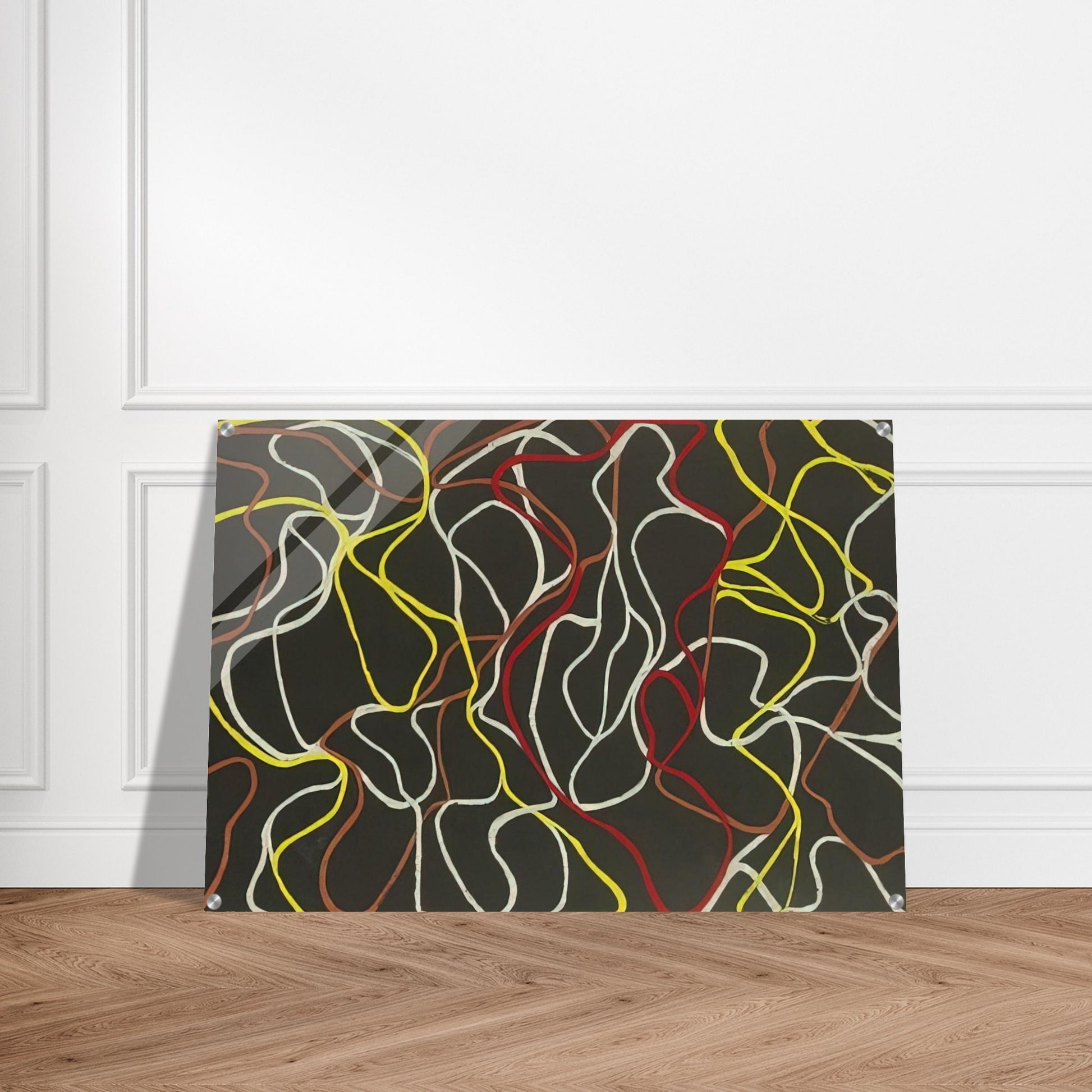 Beyond Eagles Mere 2 - 2001 - Brice Marden Acrylic Print - 70x100 cm / 28x40″ inches